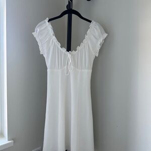 White Coquette Wilfred Mini Dress XS